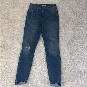 Madewell Curvy Skinny High-rise jeans